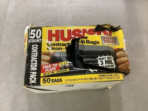 Husky 42 Gal. Contractor Bags (50-Count)