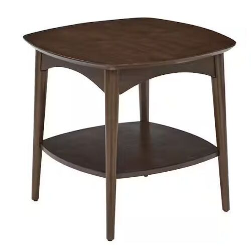 OSP Home Furnishings Copenhagen Walnut Accent Table