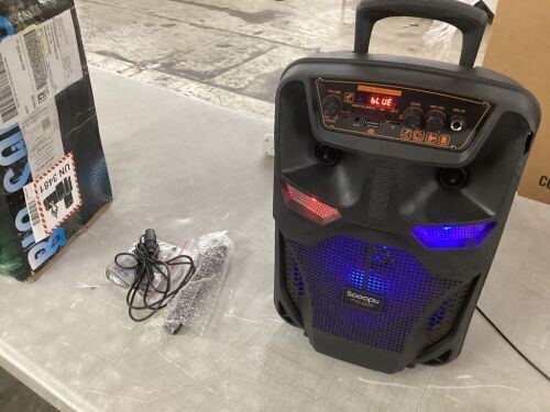 8-inch Portable Wireless Bluetooth Party Speaker