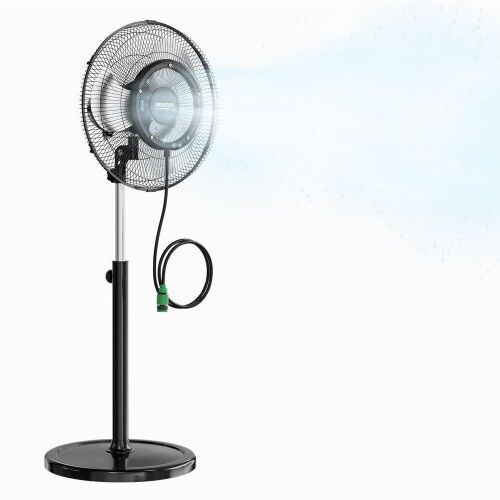 ROVSUN 20" 96W 110V Industrial Pedestal Misting Fan