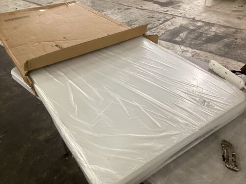 VINGLI 6FT White Plastic Collapsible Long Table