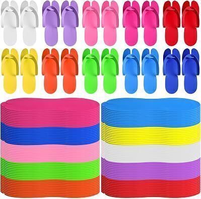 100 Pair Disposable Pedicure Slippers