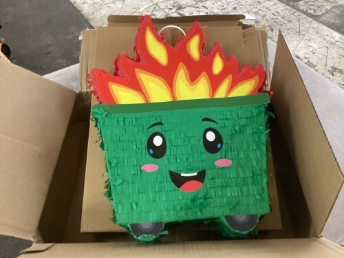 Dumpster Fire Pinata 15" x 11"