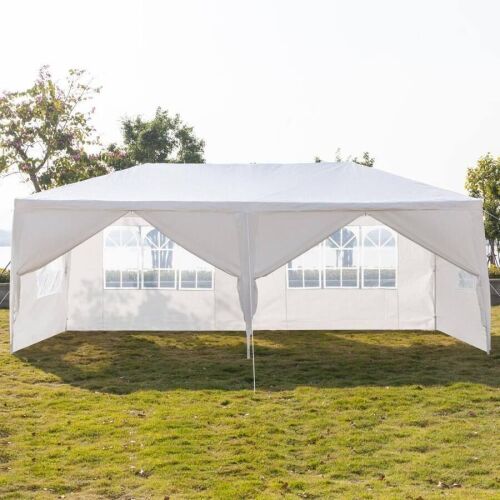 10x20 Party Tent with 6 Removable Sidewalls