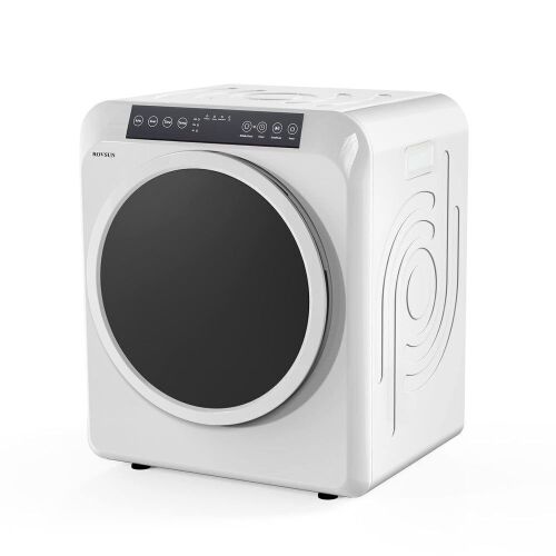 ROVSUN 3.5 Cu.Ft. Tumble Dryer with LCD Touch Screen White
