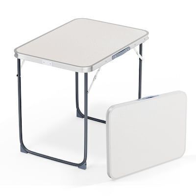 VINGLI 2.3FT Small Folding Table with Carrying Handle