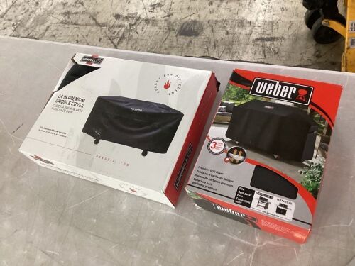 Lot of (2) Grill Covers
