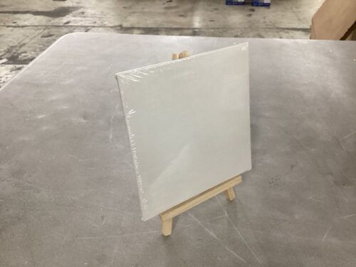Mini Easels with Canvas, 10 ct