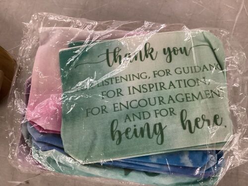 Inspirational Cosmetic Bags, 20 ct
