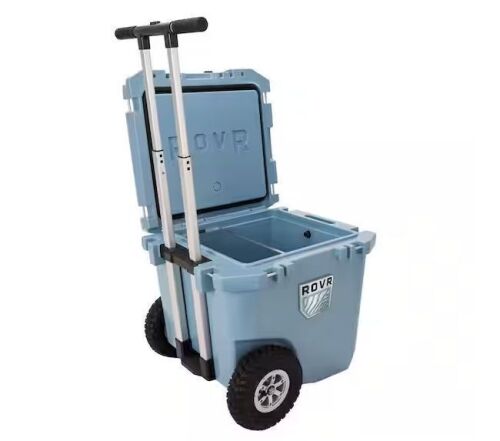 RovR RollR 45 qt. Wheeled Hard Cooler with Telescopic Handle - Scratched