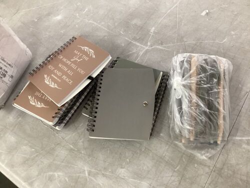 Christian Notebooks & Pens, 15 pc