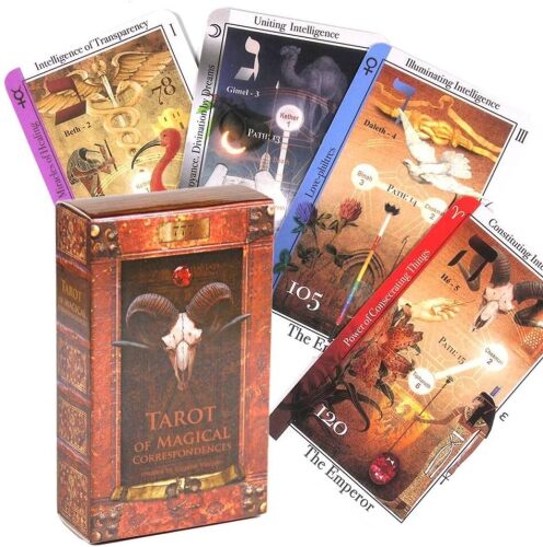 Tarot of Magical Correspondences Tarot Deck Card Game