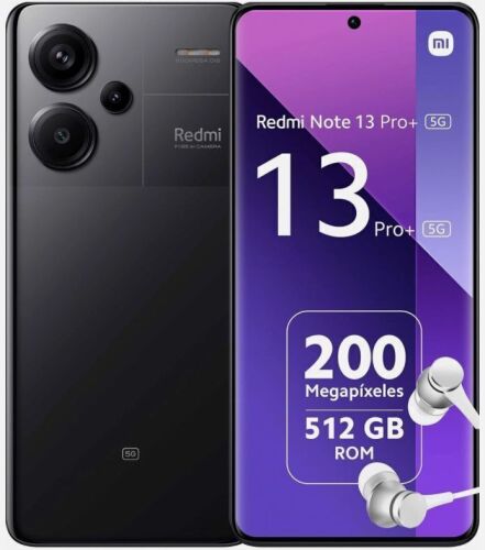 Xiaomi Redmi Note 13 Pro+ 5 G - Midnight Black 12GB RAM 512GB ROM