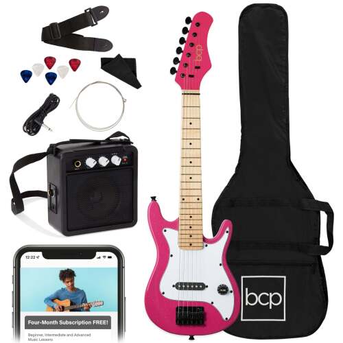 Kids Electric Guitar Beginner Starter Kit w/ 5W Amplifier - 30 in