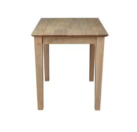International Concepts Stephanie 22 in. Honey Square Solid Wood End Table