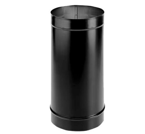 DuraVent DuraBlack Stove Pipe 6in. Diameter X 48in. Single Wall Black Stove Pipe