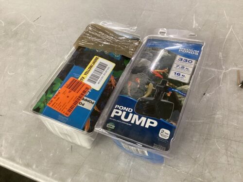 Lot of (2) Pond Pumps - Uninspected