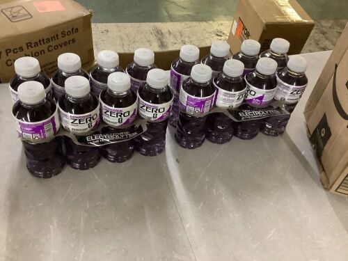 Lot of (2) POWERADE ZERO Sugar Sports Drink, Grape Electrolytes, 20 Oz (8 Pk)