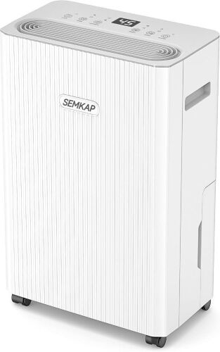 SEMKAP 2500 Sq.Ft Max 32 Pints Dehumidifier for Basement with Drain Hose