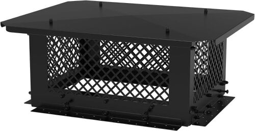 Stanbroil 14" x 19" Chimney Cap, Adjustable Fit Existing Outside Clay Flue