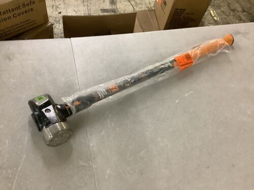 Fiskars IsoCore 10 lb. Forged Steel Sledge Hammer with 36 in. Fiberglass Core Handle