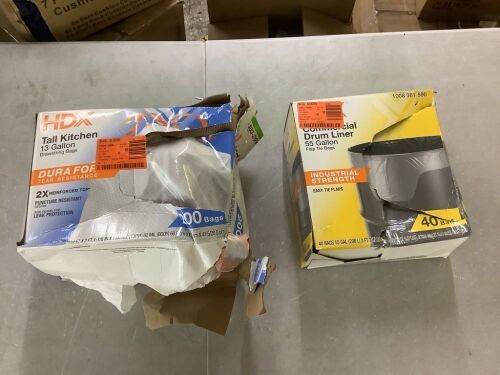 Lot of Trash Bags