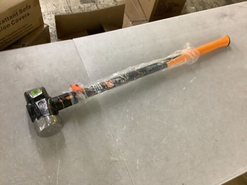 Fiskars IsoCore 10 lb. Forged Steel Sledge Hammer with 36 in. Fiberglass Core Handle