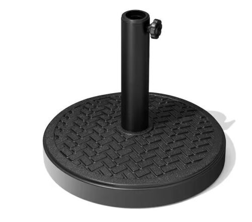 45 lbs. Heavy-Duty Round Concrete Outdoor Patio Market Umbrella Stand