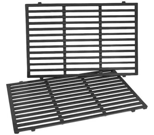SHINESTAR 7638 Grill Grates Replacement for Weber Spirit 300 Series,E/S 310 & 320 Cast Iron (2-Pack)