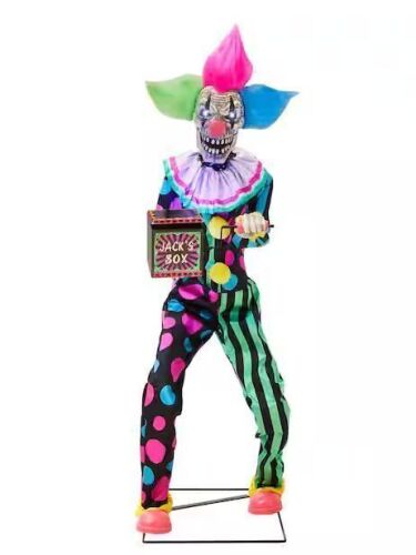 6 FT Halloween Classics Animated LED Neon Nightmare