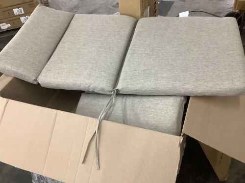 Lot of (2) Outdoor Patio Chair Cushions