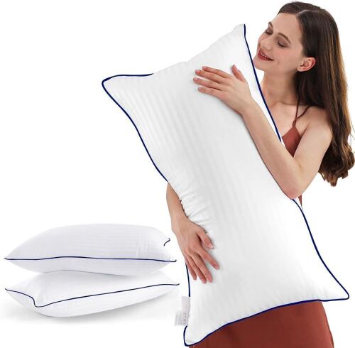 SEMZSOM King Size Bed Pillows Set of 2