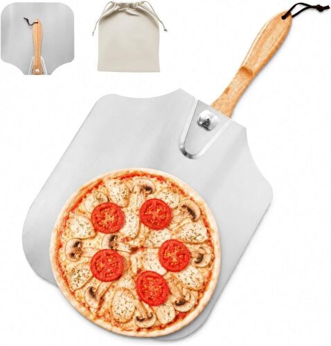 Colenza Aluminum Non-perforated Pizza Peel 16 Inch