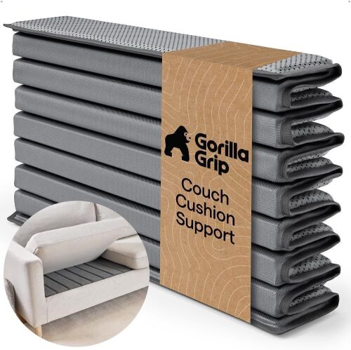GORILLA GRIP Couch Cushion Support Board for Sagging Sofas, 21.5x70 Gray