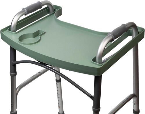 Sigo Green Walker Tray for Rolling Folding Walker