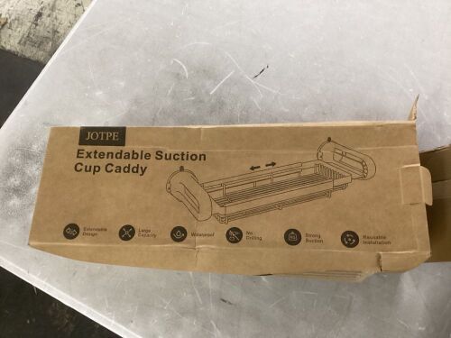 JOTPE Extendable Suction Cup Caddy