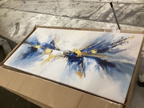 47" x 23" Abstract Wall Art