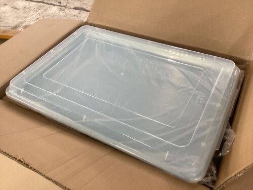 Baking Sheet Pan with Cover, 26" x 18", 6 Pack