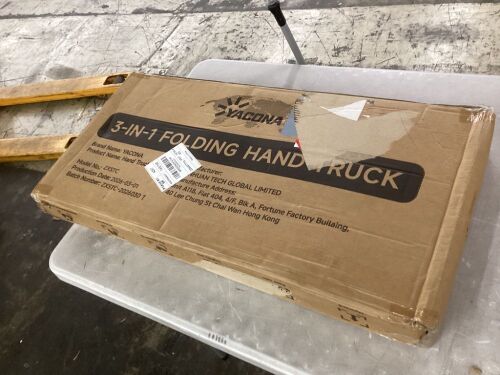 3-in-1 Folding Handtruck