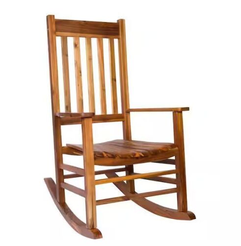 Shine Company 44"H Wooden Porch Rocking Chair