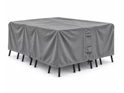 KHOMO GEAR Patio Table and Chair Set Cover, 108" x 82" x 25"