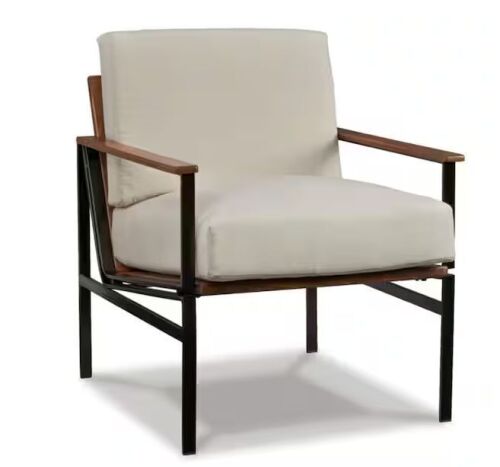 Signature DESIGN BY ASHLEY Tilden Beige Polyester Arm Chair with Removable Cushions