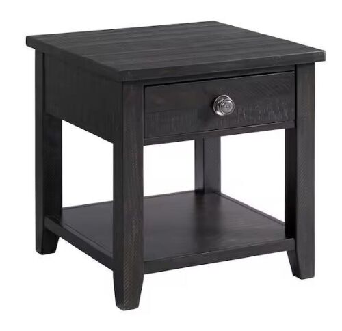 Picket House Furnishings Kahlil 24 in. Presso 1-Drawer Wood End Table