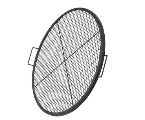 VEVOR X-Marks Fire Pit Grill Grate, Round Cooking Grate