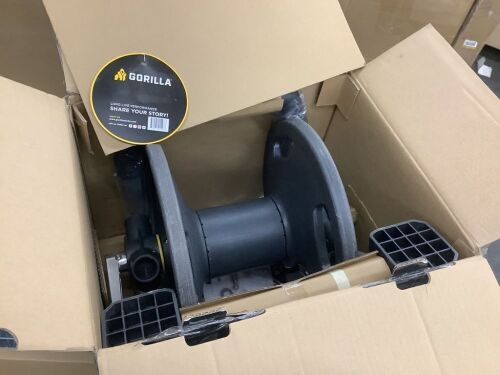 Gorilla 150 ft. Aluminum Zero Rust Hose Reel