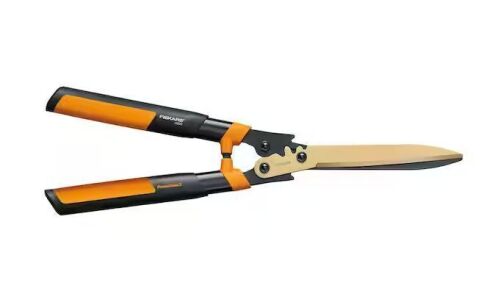 Fiskars Titanium Coated Blades, 23 in. PowerGear 2 Hedge Shears