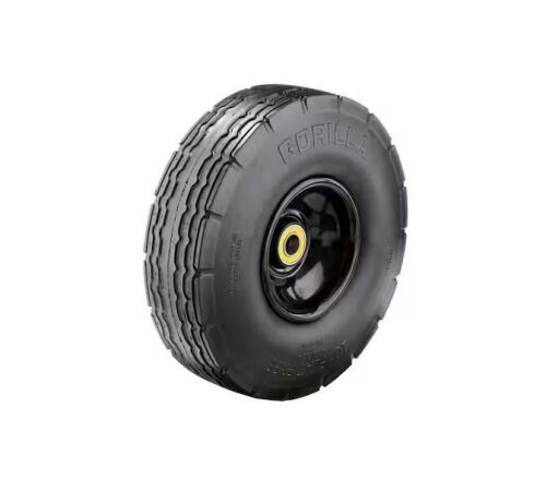 Lot of (2) Gorilla 10 in. Heavy-Duty No-Flat Hand Truck Replacement Tire