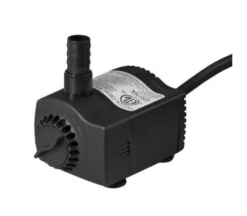 TOTALPOND 160 GPH Fountain Pump with Low Water Shut-Off Feature