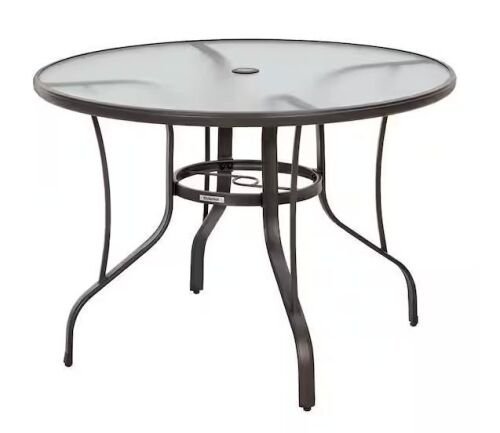 StyleWell Round 42 in. Dia. Outdoor Dining Table