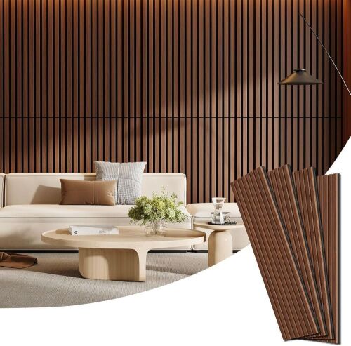 4 Pack Acoustic Wood Panels for Wall 47.24" x 12.79"